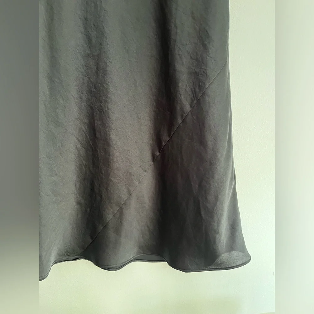 Aritzia Wilfred Only Slip Satin Midi Dress - Picture 8 of 9